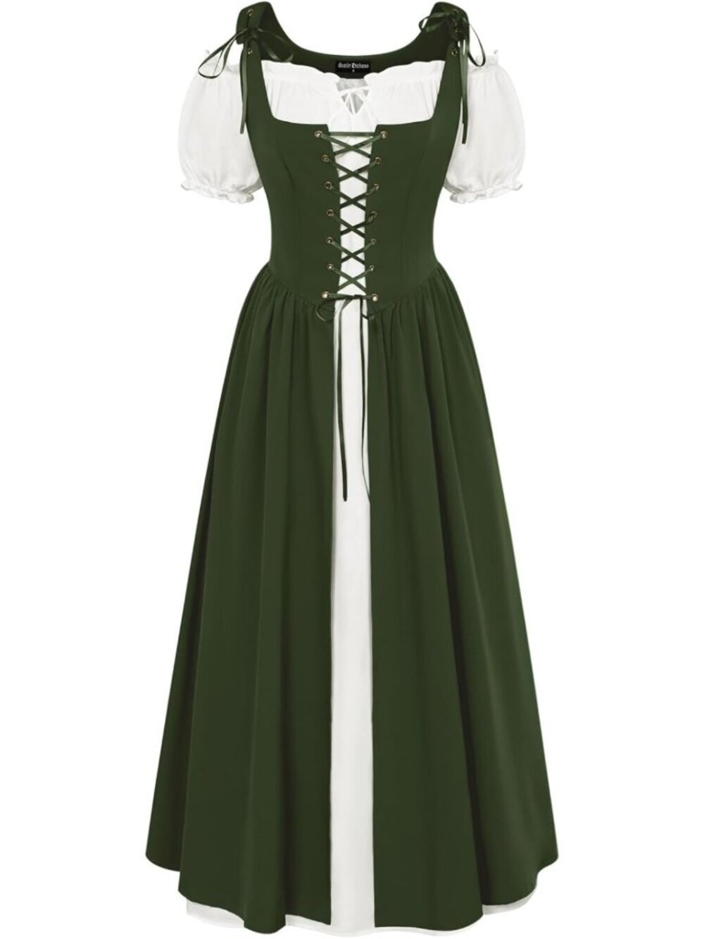 Medieval Pirate Dress for Women | Scarlet Darkness Renaissance Halloween Costume